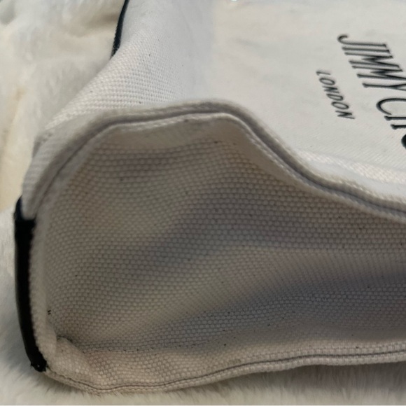 Jimmy Choo Large Canvas Tote - Picture 8 of 10